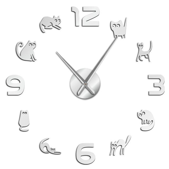 Horloge Chat  Petits Chatons