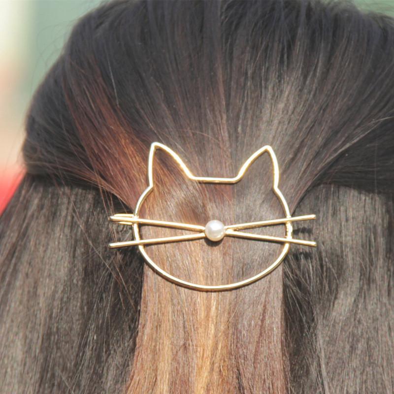 Pince de Cheveux Chat Kawaii