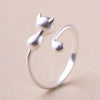 Bague Chat 925 Argent