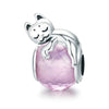 Charm Chat (Argent)   Tendre Rose