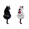 Horloge Chat Queue qui Bouge