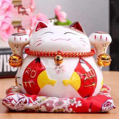 Statue Chat Maneki   Richesse Heureuse 