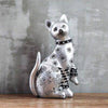 Statuette Chat   Argent