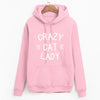 Sweat Femme Chat Crazy Cat Lady