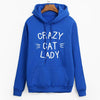 Sweat Femme Chat Crazy Cat Lady