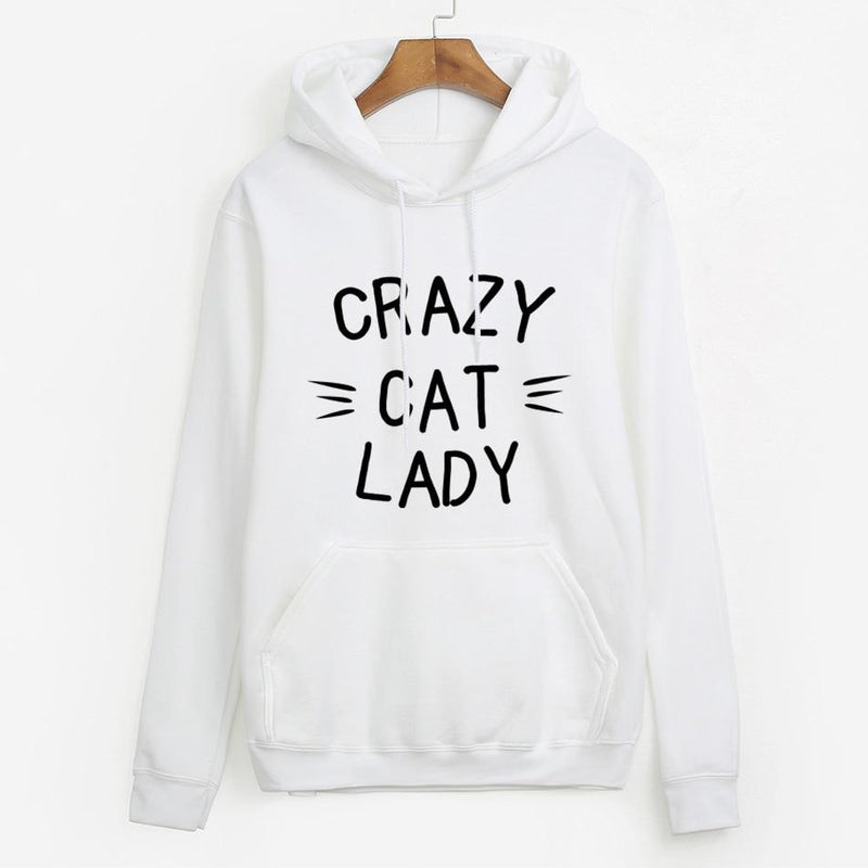 Sweat Femme Chat Crazy Cat Lady 
