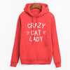 Sweat Femme Chat Crazy Cat Lady