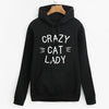 Sweat Femme Chat Crazy Cat Lady