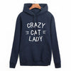 Sweat Femme Chat Crazy Cat Lady