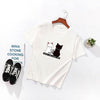 T-Shirt Femme Chat Love You, Love Me