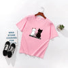 T-Shirt Femme Chat Love You, Love Me