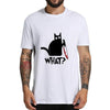 T-Shirt Homme Chat What ?