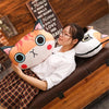 Peluche Coussin Chat Kawaii