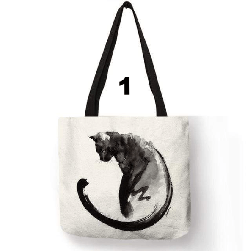 Sac Chat Blanc