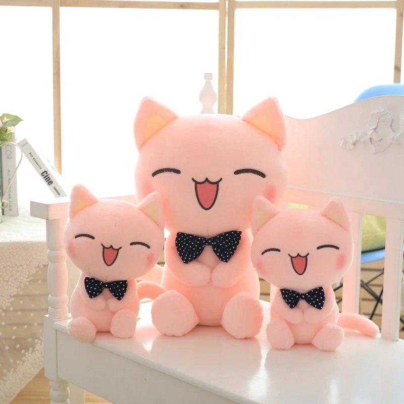 Peluche Chat Rose Kawaii