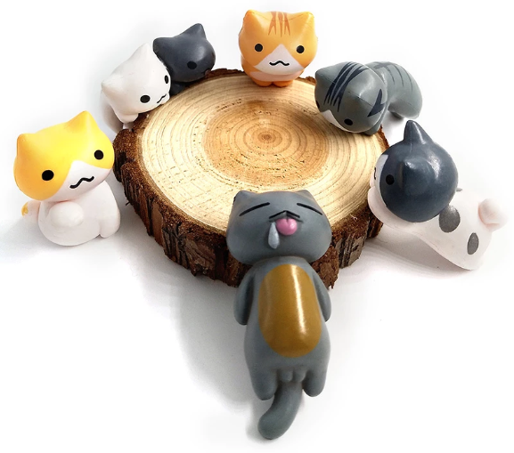 Pack 6 Figurine Chat Humain