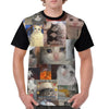 T-Shirt Homme Chat  Cat Crying