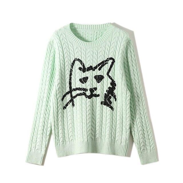 Pull Femme Chat Chat Dessiné