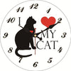 Horloge Chat I Love My Cat