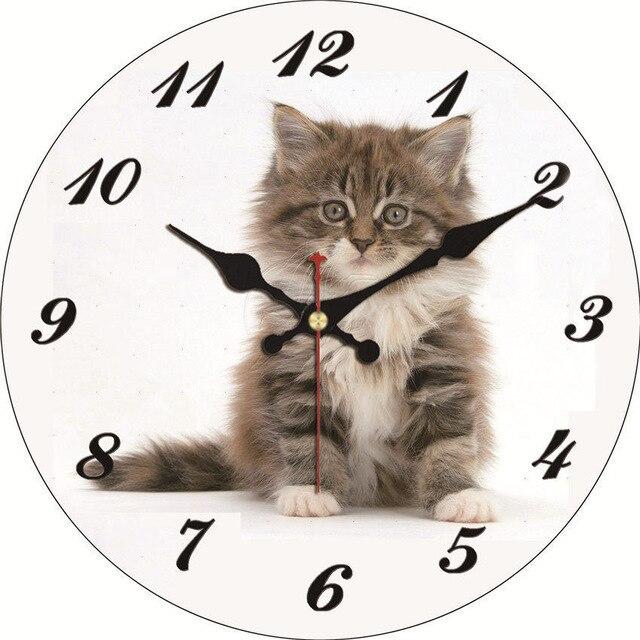 Horloge Chat Petit Chaton