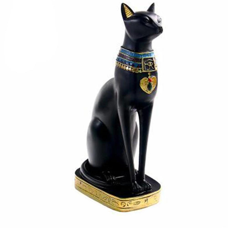 Statue Chat Noir Égyptien