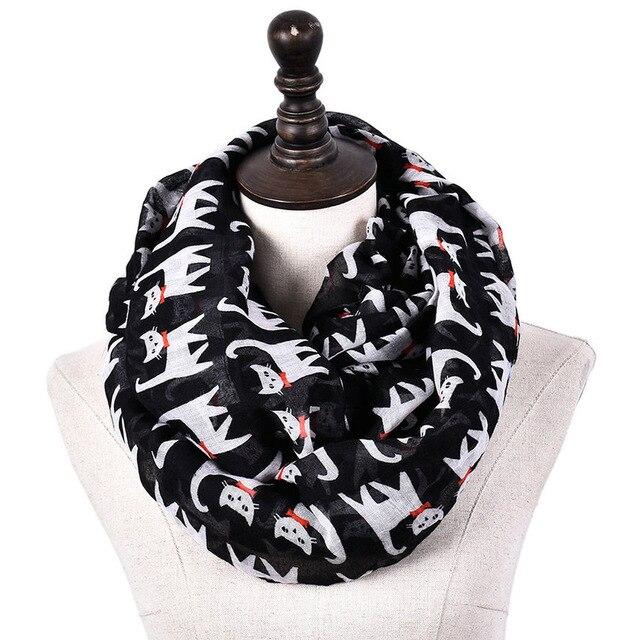 Foulard Chat Femme Amoureuse