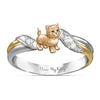 Bague Chat (Acier) Gravure du Chaton