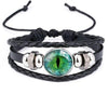 Bracelet Chat Oeil Vert