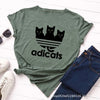 T-Shirt Femme Chat Adicats