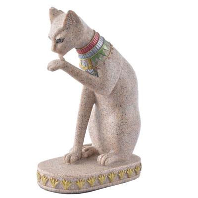 Ermakova Grès Bastet Statue de chat égyptien Dieu Figurine