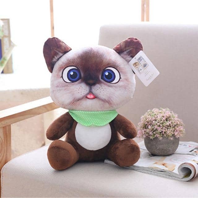 Peluche Chat Réaliste