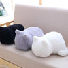 3 Peluche Coussin Chat