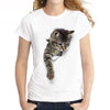 T-Shirt 3D Tête de Chat