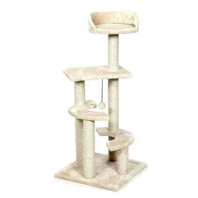 Arbre à Chat Simple & Chic Beige