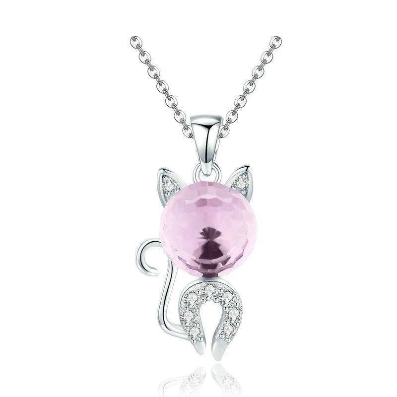 Pendentif Chat (Argent) Coquette et Divine