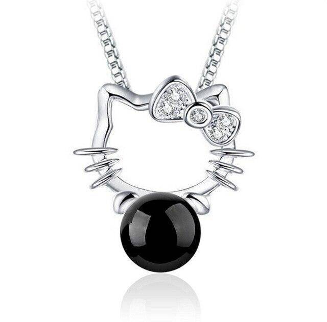 Pendentif Chat Kitty Fantaisie