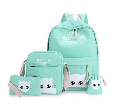 Sac à Dos Chat Vert