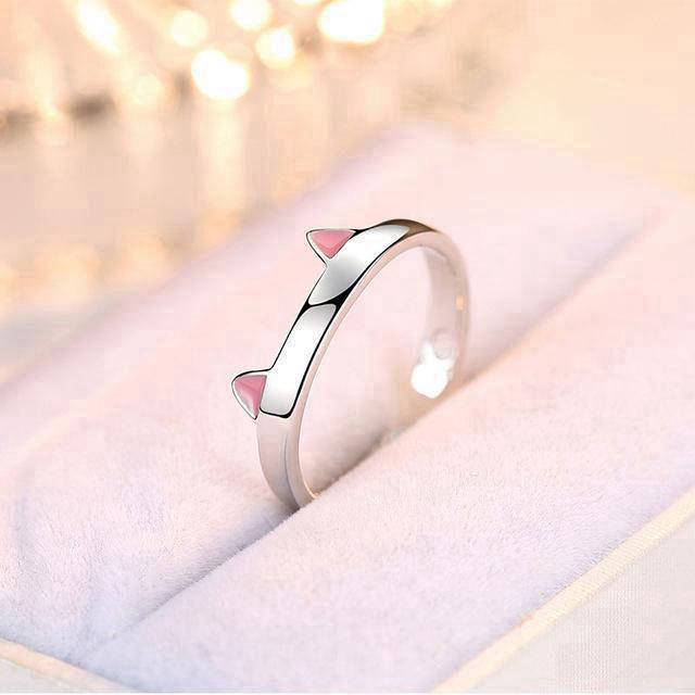 Bague Chat Adorable Bijoux