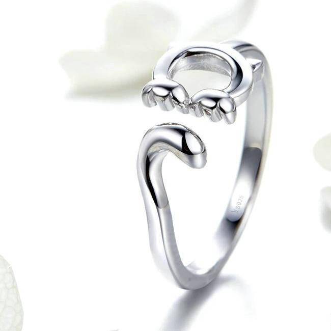 Bague Chat Femme adorable