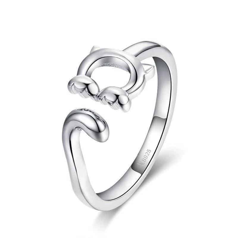 Bague Chat Femme adorable