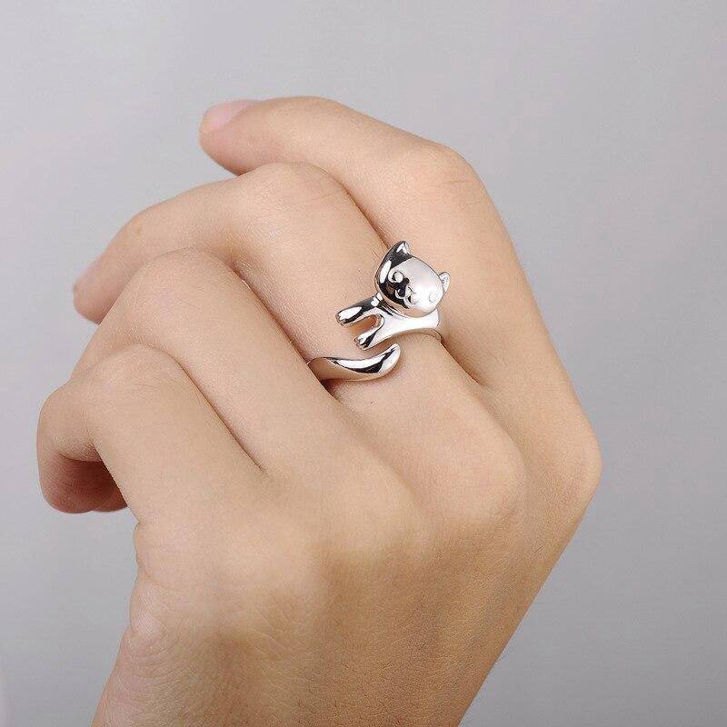 Bague Chat Trop Mignon