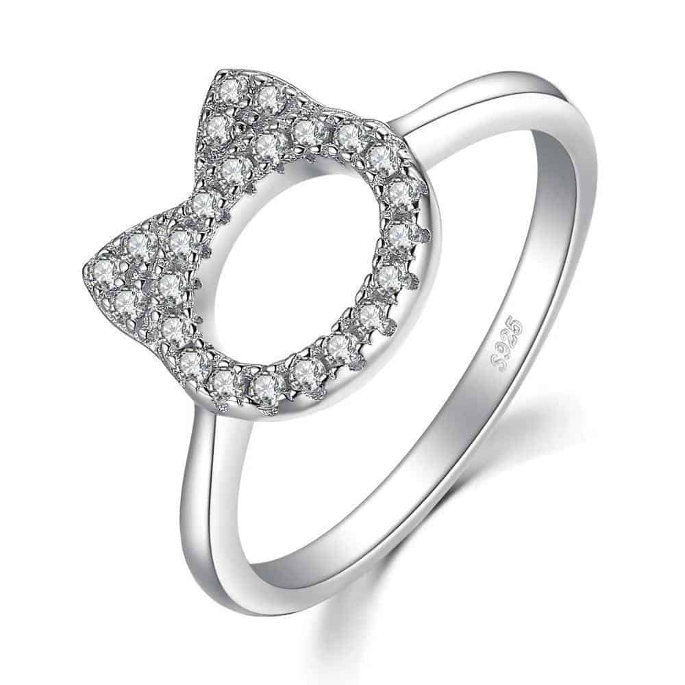 Bague Tête de Chat Bijoux Magique