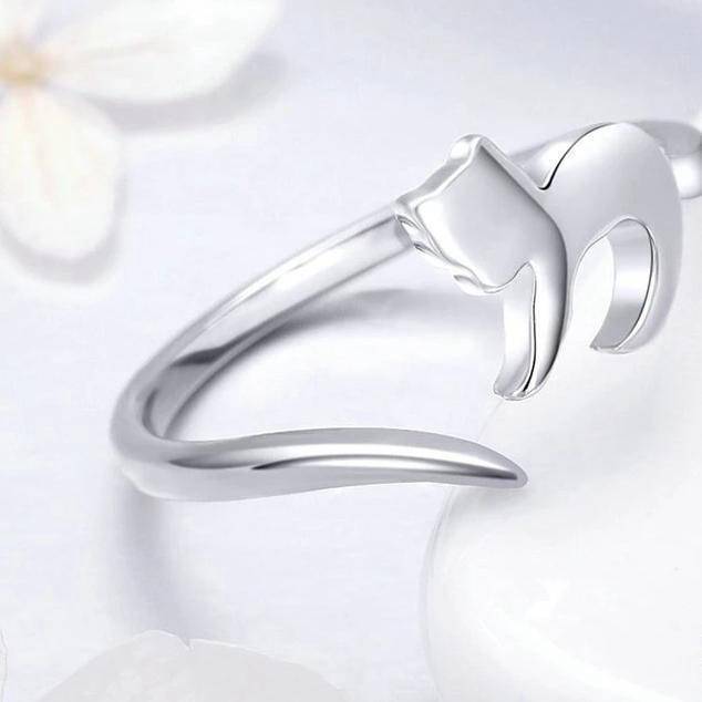 Bague Chat Charmant Petit Chat