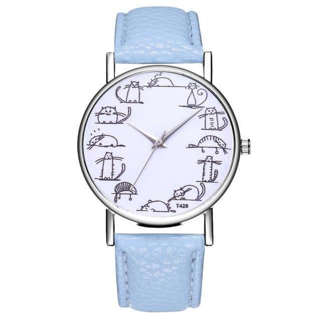 Montre Chat Heure de la Sieste