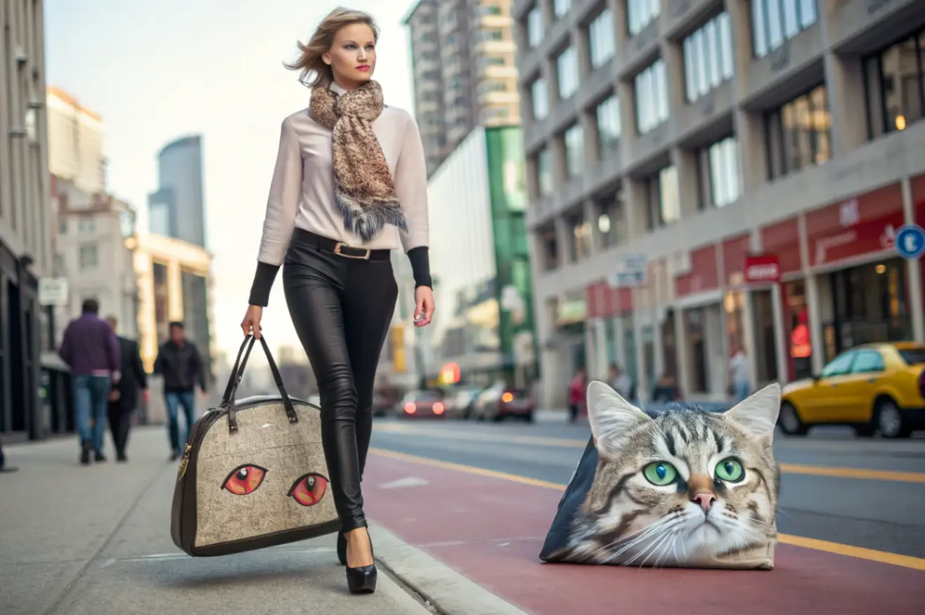 Cat Chic 2026 et accessoires à motifs de chats tendance