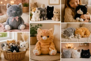 Peluche chat : idées douces pour enfants et amoureux des chats