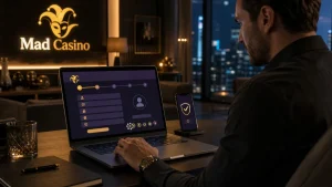 Inscription Mad Casino : créer un compte étape par étape