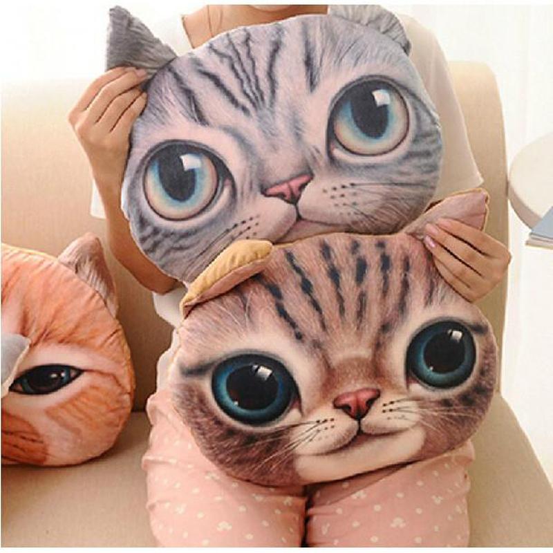 Coussin Chat 3D