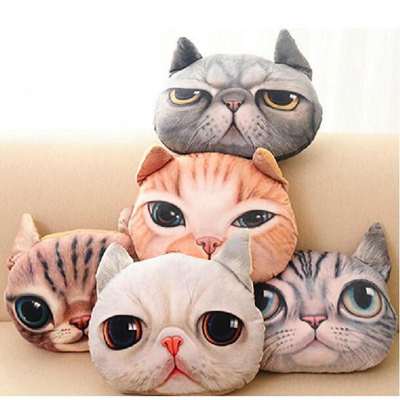Coussin Chat 3D
