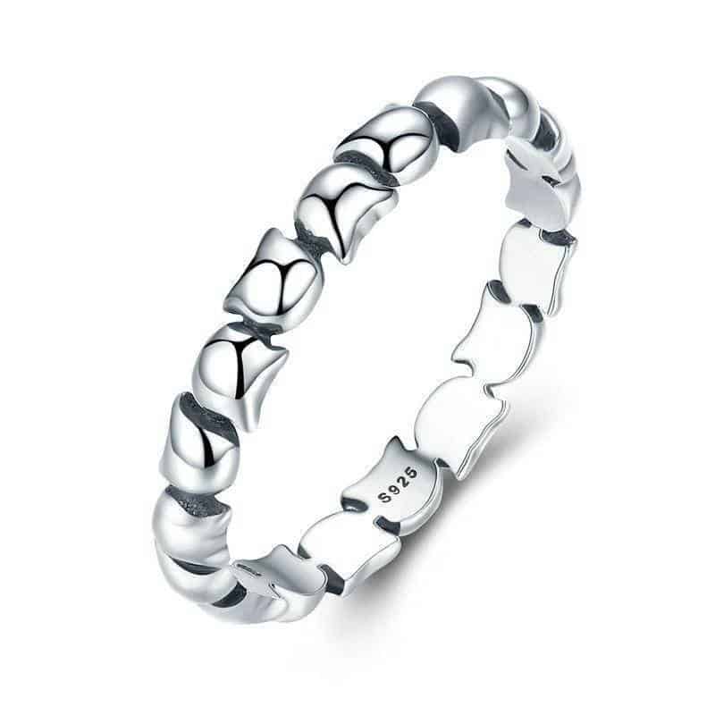 Bague Chat Adorables Petites Têtes